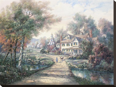 Hamlet Of Cloverdale by Carl Valente Pricing Limited Edition Print image