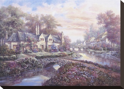 Running Springs Manor by Carl Valente Pricing Limited Edition Print image