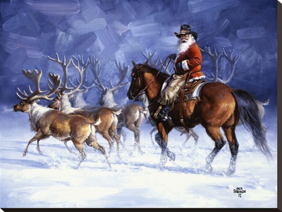 Reindeer Roundup by Jack Sorenson Pricing Limited Edition Print image