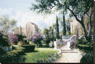 Abbey Garden by Art Fronckowiak Pricing Limited Edition Print image