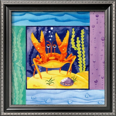 Seafriends - Crab by Paul Brent Pricing Limited Edition Print image