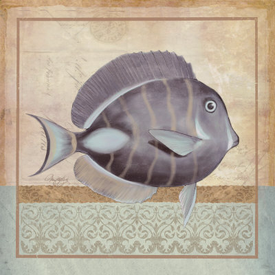 Vintage Fish Iii by Mary Beth Zeitz Pricing Limited Edition Print image