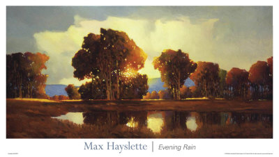 Evening Rain by Max Hayslette Pricing Limited Edition Print image