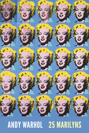 Twenty-Five Colored Marilyns, 1962 by Andy Warhol Pricing Limited Edition Print image