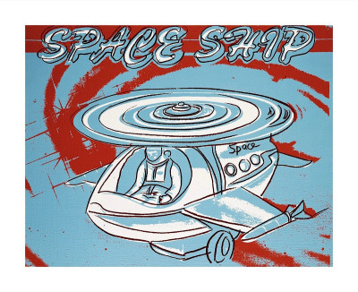 Space Ship, C.1983 by Andy Warhol Pricing Limited Edition Print image