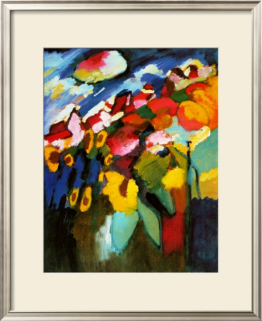 Murnau-Garden Ii, 1910 by Wassily Kandinsky Pricing Limited Edition Print image