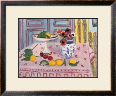 Pink Tablecloth by Henri Matisse Pricing Limited Edition Print image