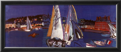Drying Sails by Raoul Dufy Pricing Limited Edition Print image