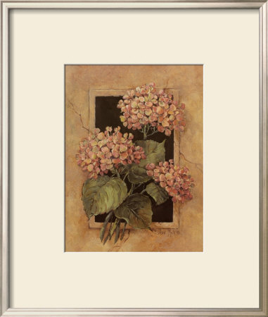 Framed Hydrangea by Barbara Mock Pricing Limited Edition Print image