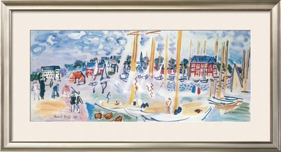 Dimanche A Deauvilie by Raoul Dufy Pricing Limited Edition Print image
