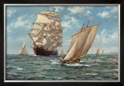 The Homecoming by Montague Dawson Pricing Limited Edition Print image