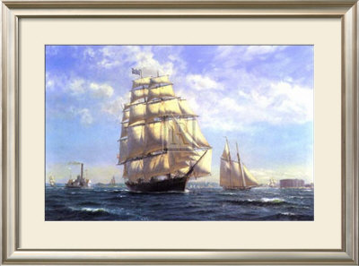 Challenge, Leaving New York by Roy Cross Pricing Limited Edition Print image