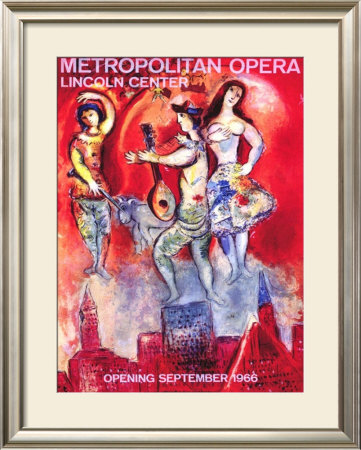 Metropolitan Opera by Marc Chagall Pricing Limited Edition Print image