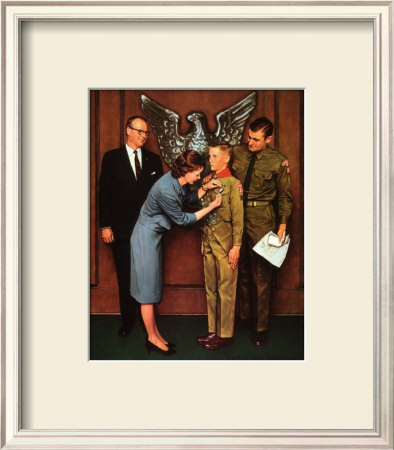 A Great Moment by Norman Rockwell Pricing Limited Edition Print image
