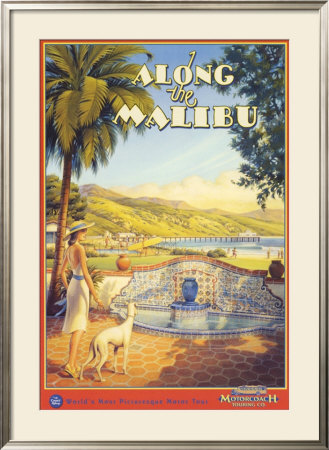 Along The Malibu by Kerne Erickson Pricing Limited Edition Print image