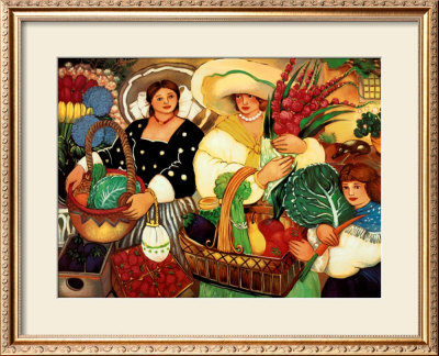 Farmer's Market by Linda Carter Holman Pricing Limited Edition Print image