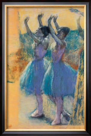 Two Chorus Girls, C.1900 by Edgar Degas Pricing Limited Edition Print image