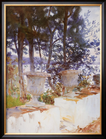 Corfu: The Terrace by John Singer Sargent Pricing Limited Edition Print image