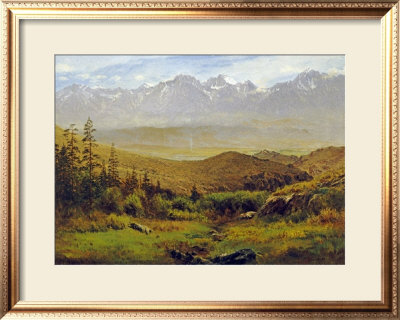 In The Foothills Of The Rockies by Albert Bierstadt Pricing Limited Edition Print image