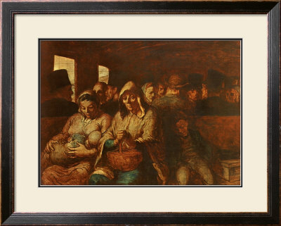Third Class Carriage by Honore Daumier Pricing Limited Edition Print image