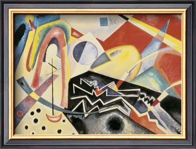 White Zig-Zag by Wassily Kandinsky Pricing Limited Edition Print image