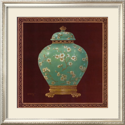 Jade Ginger Jar by Janet Kruskamp Pricing Limited Edition Print image