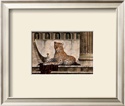 Temple Leopards Ii by Steve Butler Pricing Limited Edition Print image