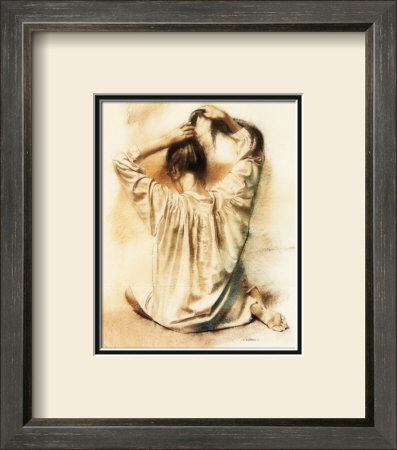 Long Hair by William Whitaker Pricing Limited Edition Print image