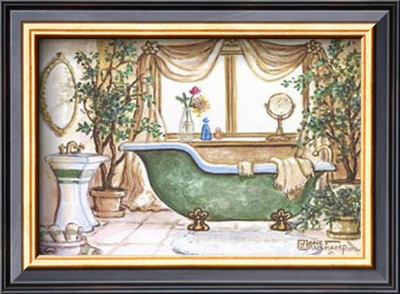 Vintage Bathtub Lll by Janet Kruskamp Pricing Limited Edition Print image