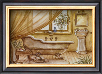 Vintage Bathtub Lv by Janet Kruskamp Pricing Limited Edition Print image