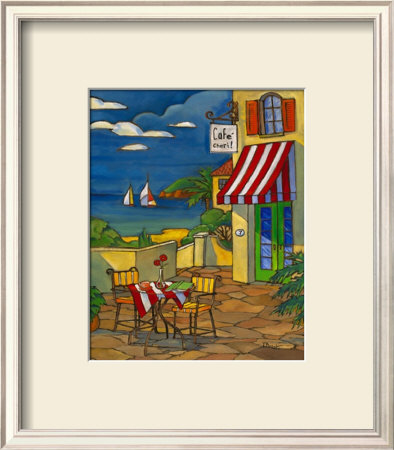 Cafe Cheri by Paul Brent Pricing Limited Edition Print image