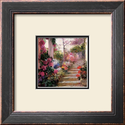 Rose Garden Steps by Daeni Pino Pricing Limited Edition Print image