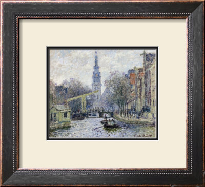 Canal, Amsterdam by Claude Monet Pricing Limited Edition Print image