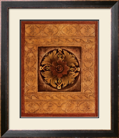 Golden Rosette I by Mary Beth Zeitz Pricing Limited Edition Print image