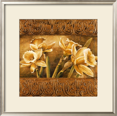 Golden Daffodils I by Linda Thompson Pricing Limited Edition Print image