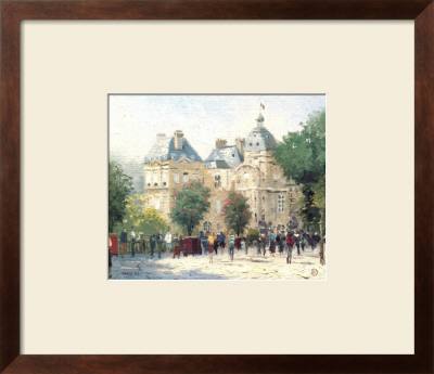 Luxembourg Gardens by Thomas Kinkade Pricing Limited Edition Print image