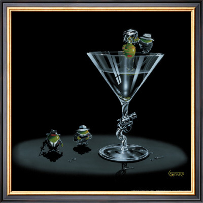 Gangster Martini by Michael Godard Pricing Limited Edition Print image