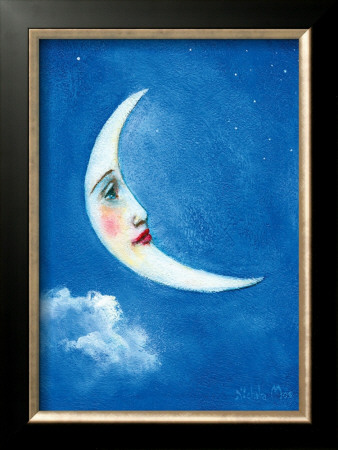 The Moon by Nichola Moss Pricing Limited Edition Print image