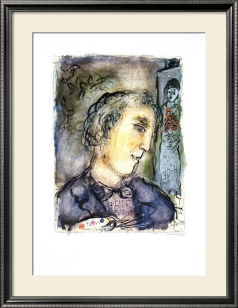 Autoportrait, 1965 by Marc Chagall Pricing Limited Edition Print image