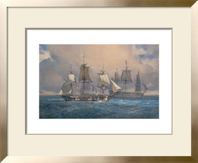 Dispatches For Admiral Thornton by Geoff Hunt Pricing Limited Edition Print image