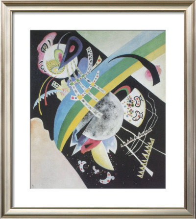 Cercle Sur Fond Noir by Wassily Kandinsky Pricing Limited Edition Print image