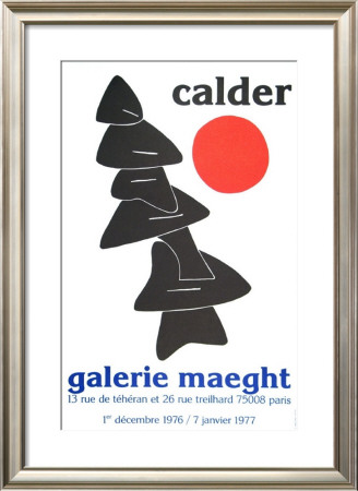 Galerie Maeght, 1976 by Alexander Calder Pricing Limited Edition Print image