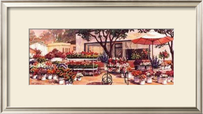 Garden Scene by Erin Dertner Pricing Limited Edition Print image