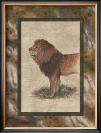 Lion by Janet Kruskamp Pricing Limited Edition Print image
