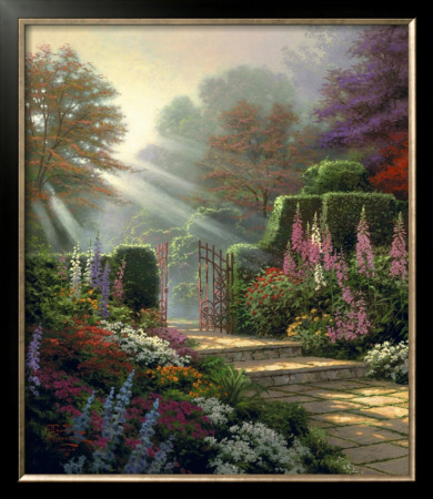 Garden Of Grace by Thomas Kinkade Pricing Limited Edition Print image