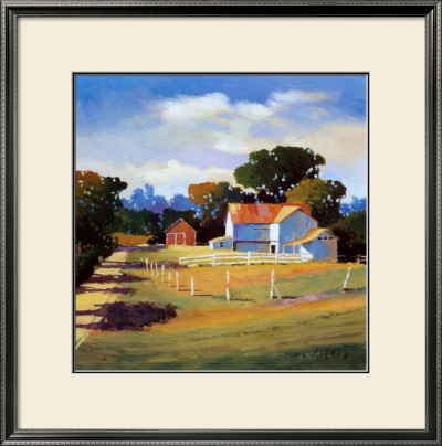 Barns On Greenbrier Vi by Max Hayslette Pricing Limited Edition Print image