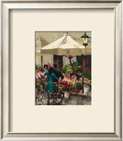 Flower Market Street by Brent Heighton Pricing Limited Edition Print image