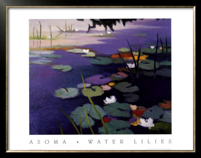 Waterlilies by Tadashi Asoma Pricing Limited Edition Print image