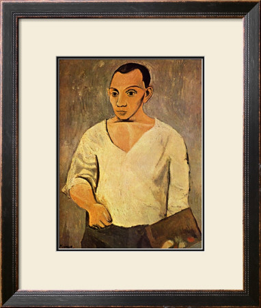 Self Portrait, C.1906 by Pablo Picasso Pricing Limited Edition Print image
