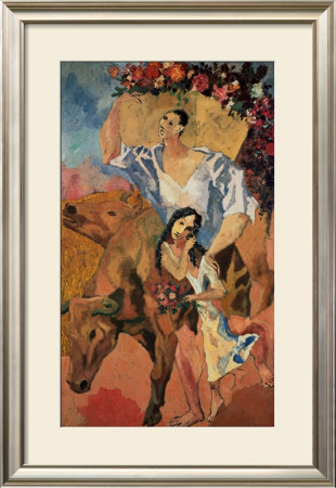 Composition: The Peasants, 1906 by Pablo Picasso Pricing Limited Edition Print image